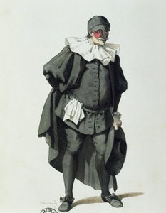 Dottor Balanzone i 1653 af Maurice Sand (1823-1889) af Maurice Sand