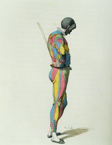 Harlekin i 1858 af Maurice Sand (1823-1889) af Maurice Sand