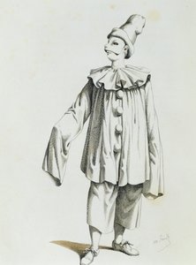 Pierrot, af Maurice Sand (1823-1889) af Maurice Sand
