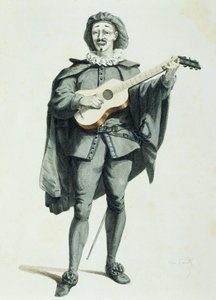 Scaramouche af Maurice Sand (1823-1889) af Maurice Sand