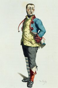 Stenterello i 1858, af Maurice Sand (1823-1889) af Maurice Sand