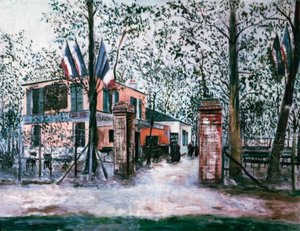Udflugtssted i Montmagny af Maurice Utrillo