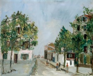 Bourg-la-Reine af Maurice Utrillo