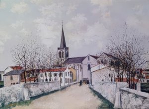 VILLAEN I PARIS af Maurice Utrillo