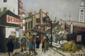 Maison Bernot af Maurice Utrillo