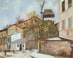 Møllen på Galette af Maurice Utrillo