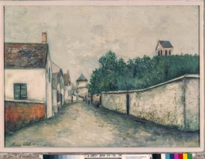 Marizy-Saint-Geneviève af Maurice Utrillo
