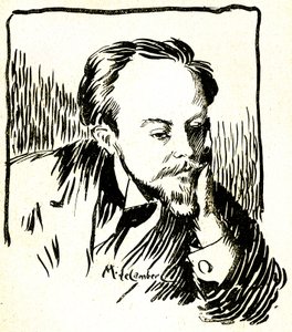 Gustave Le Rouge, ca. 1899 (graveret træ) af Maurice Walter Edmond de Lambert