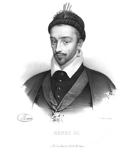 Henrik III, konge af Frankrig, c1820