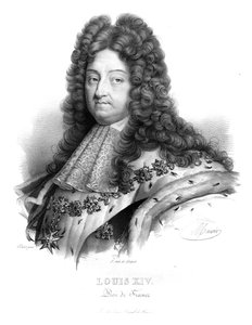 Kong Ludvig XIV af Frankrig, c1820