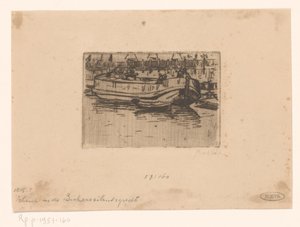 Båd i Bickersgracht, Amsterdam