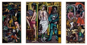 Akrobater af Max Beckmann