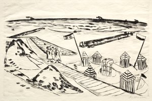 Strand af Max Beckmann