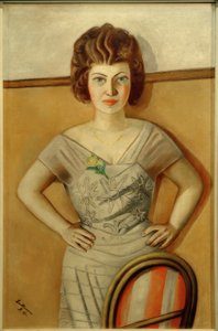 Portræt af Dr Heidelberg. Portræt af en rumæner af Max Beckmann