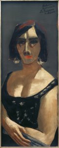 Billed hertuginde af Malvedi af Max Beckmann