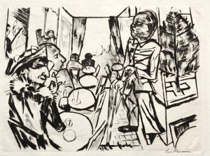julen 1919 af Max Beckmann