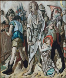 Kristus og horfruen af Max Beckmann