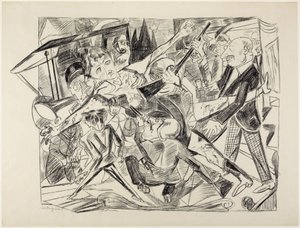 Martyrdommen af Max Beckmann