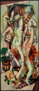 Trapezoiden af Max Beckmann