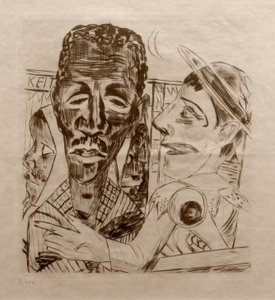 Der Neger af Max Beckmann