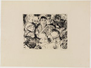 Krigserklæringen af Max Beckmann