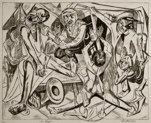 Natten af Max Beckmann
