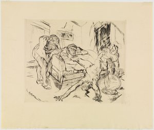 Natten af Max Beckmann