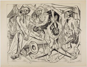 Natten af Max Beckmann