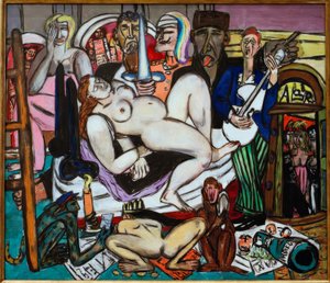 Byen af Max Beckmann