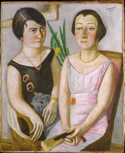 Dobbeltportræt af Max Beckmann