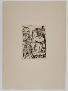Garderobe af Max Beckmann