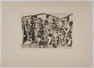 Bag kulisserne af Max Beckmann