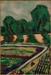 hollandsk cykelsti af Max Beckmann