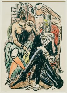 Konge og demagog af Max Beckmann