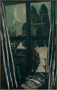 Kirke i Marseille af Max Beckmann
