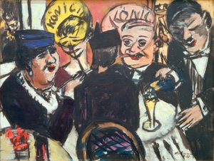 Queen bar af Max Beckmann