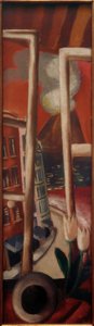 Landskab med Vesuv af Max Beckmann