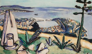 Monte Carlo (Sydlige Havn); Monte Carlo (Sydlige havneby) af Max Beckmann