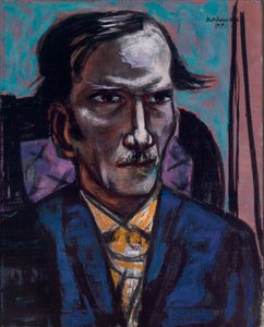 Portræt af Fred Conway af Max Beckmann
