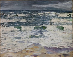 Seascape, ca. 1907 (olie på lærred) af Max Beckmann