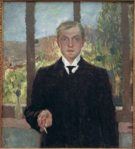 Selvportræt Firenze af Max Beckmann