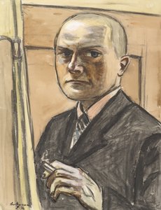 Selvportræt af Max Beckmann