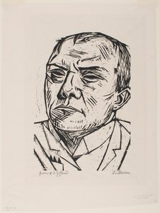 Selvportræt af Max Beckmann
