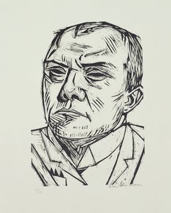 Selvportræt af Max Beckmann