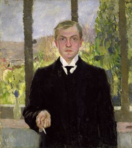 Selvportræt i Firenze af Max Beckmann
