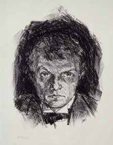 Selvportræt af Max Beckmann
