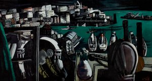 Havnen i Genova af Max Beckmann
