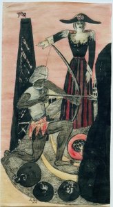 Venus og Mars af Max Beckmann