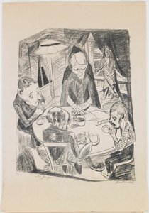 plade 5: Sult af Max Beckmann