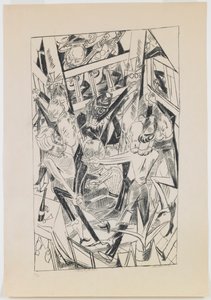 plade 8: Malepartus af Max Beckmann